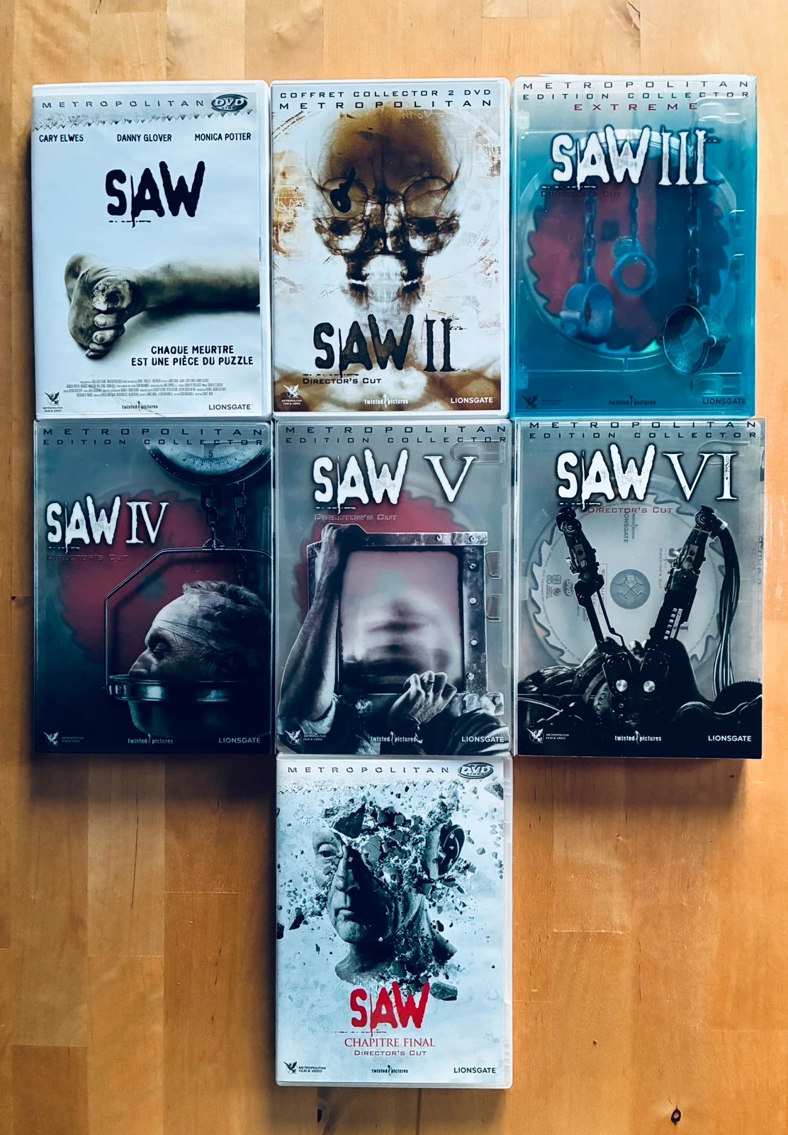 Caja de 7 DVD de la saga completa de Saw. – photo 5